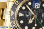 GMT Master II 116718 LN 904L SS APF 1:1 Best Edition Black Dial on YG Bracelet VR3186 CHS - Image 4