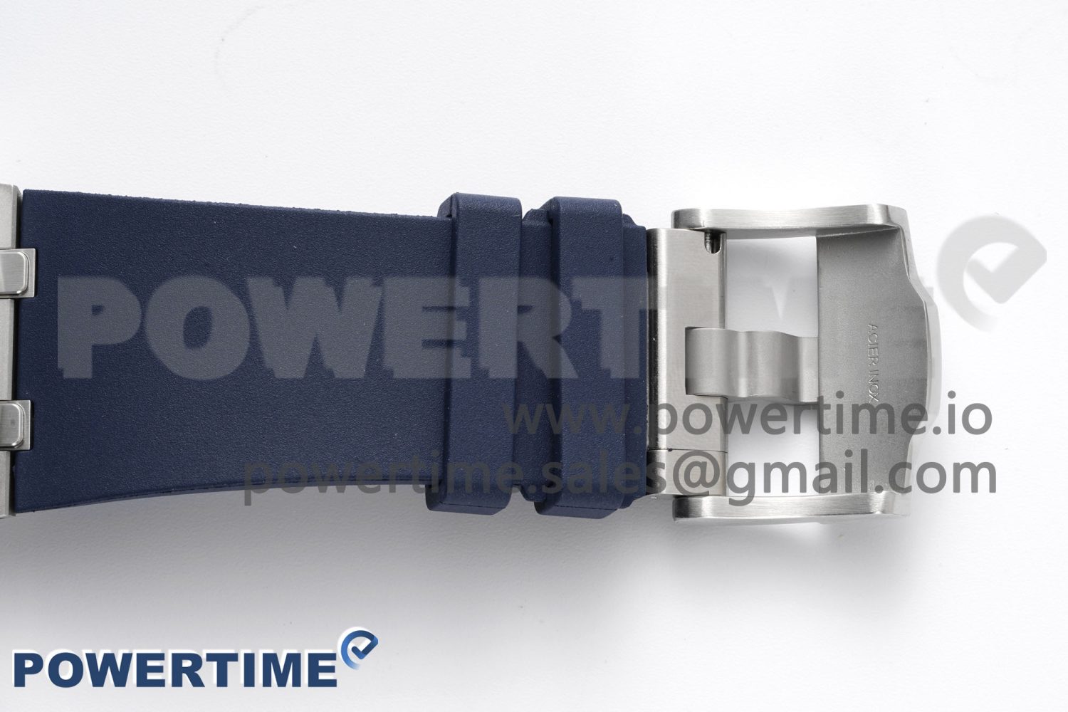 Royal Oak Offshore 42mm SS APF 1:1 Best Edition Deep Blue Dial on Deep Blue Rubber Strap A4404 - Image 12