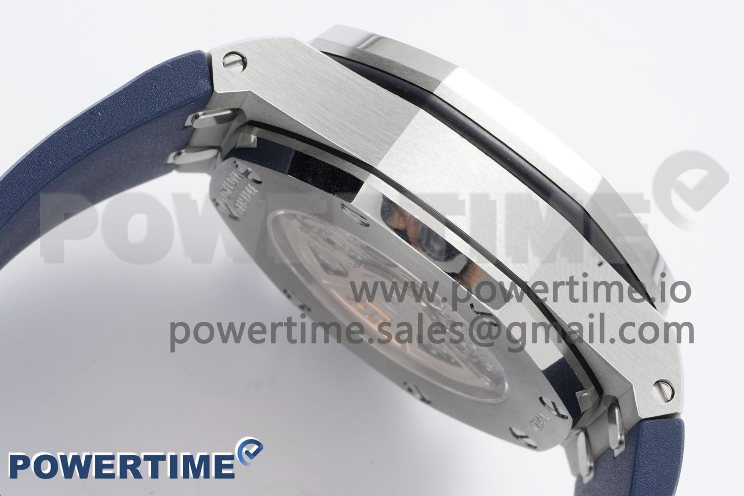 Royal Oak Offshore 42mm SS APF 1:1 Best Edition Deep Blue Dial on Deep Blue Rubber Strap A4404 - Image 7