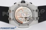 Royal Oak Offshore 42mm SS APF 1:1 Best Edition Gray Dial on Black Rubber Strap A4404 - Image 9
