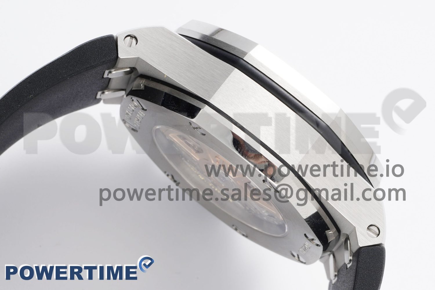 Royal Oak Offshore 42mm SS APF 1:1 Best Edition Gray Dial on Black Rubber Strap A4404 - Image 7