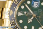 GMT Master II 116718 LN 904L SS APF 1:1 Best Edition Green Dial on YG Bracelet VR3186 CHS - Image 4