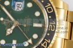 GMT Master II 116718 LN 904L SS APF 1:1 Best Edition Green Dial on YG Bracelet VR3186 CHS - Image 5