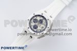 Royal Oak Offshore 44mm White Ceramic APF 1:1 Best Edition White Dial on Rubber Strap A3126 - Image 2