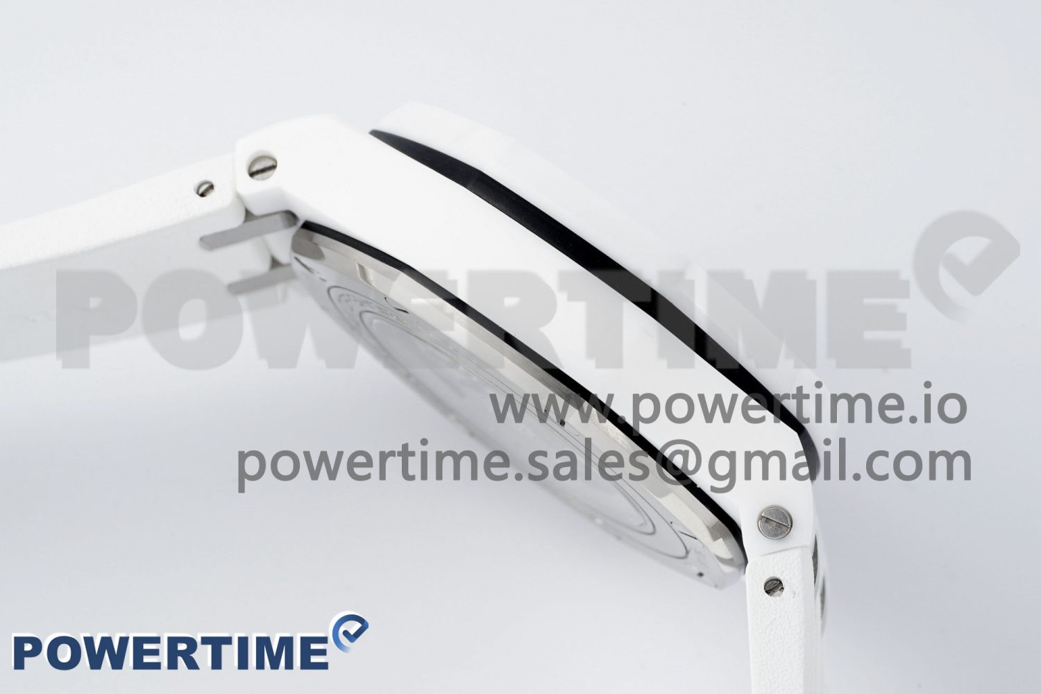 Royal Oak Offshore 44mm White Ceramic APF 1:1 Best Edition White Dial on Rubber Strap A3126 - Image 7