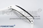 Royal Oak Offshore 44mm White Ceramic APF 1:1 Best Edition White Dial on Rubber Strap A3126 - Image 7