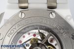 Royal Oak Offshore 44mm White Ceramic APF 1:1 Best Edition White Dial on Rubber Strap A3126 - Image 10