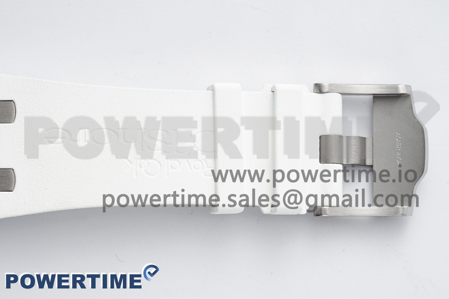 Royal Oak Offshore 44mm White Ceramic APF 1:1 Best Edition White Dial on Rubber Strap A3126 - Image 14