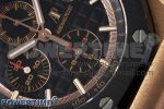 Royal Oak Offshore 44mm RG Ceramic Bezel APF 1:1 Best Edition Black Dial on Rubber Strap A3126 - Image 5