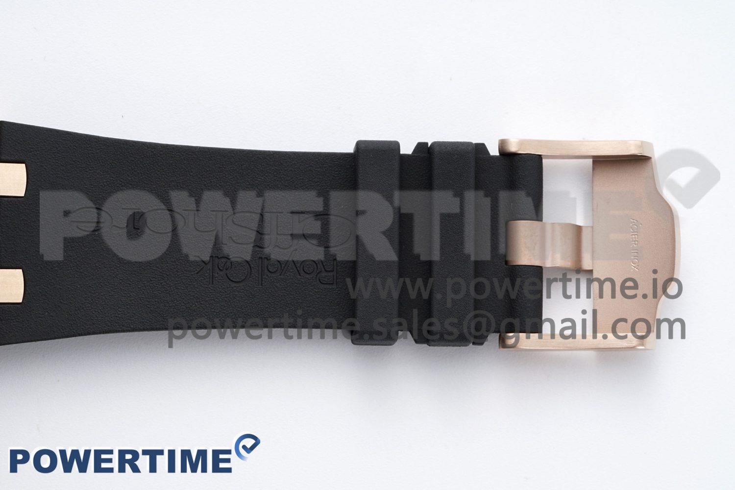 Royal Oak Offshore 44mm RG Ceramic Bezel APF 1:1 Best Edition Black/White Dial on Rubber Strap A3126 - Image 14