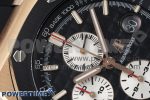 Royal Oak Offshore 44mm RG Ceramic Bezel APF 1:1 Best Edition Black/White Dial on Rubber Strap A3126 - Image 4