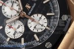 Royal Oak Offshore 44mm RG Ceramic Bezel APF 1:1 Best Edition Black/White Dial on Rubber Strap A3126 - Image 5