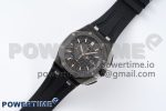 Royal Oak Offshore 44mm Black Ceramic APF 1:1 Best Edition Black Dial on Rubber Strap A3126 - Image 2