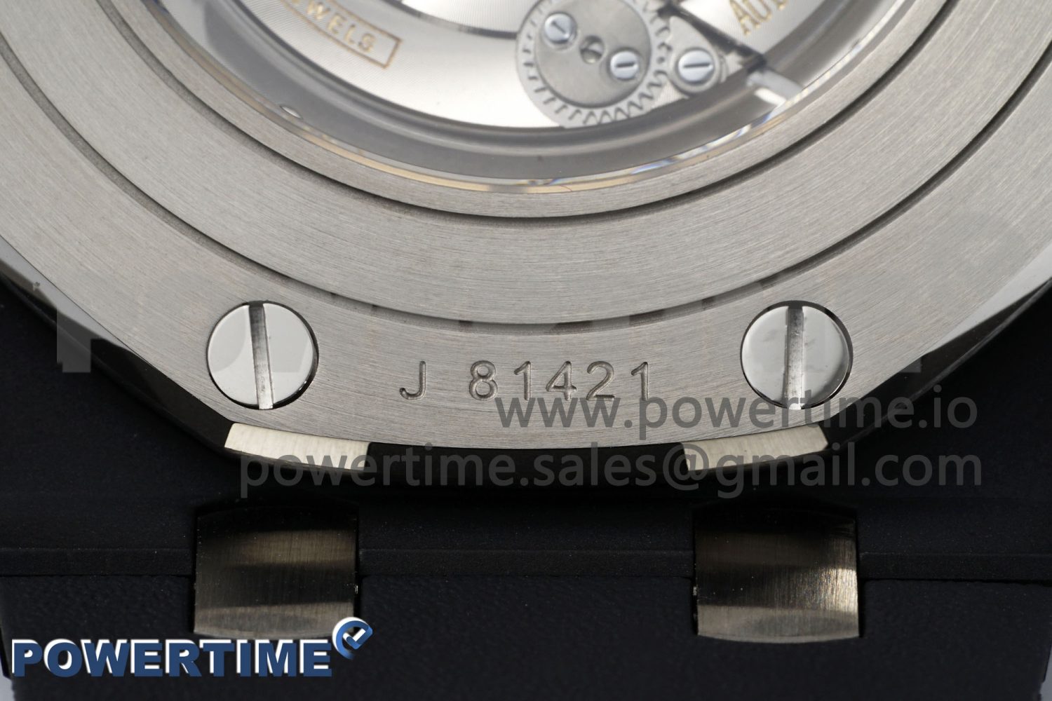 Royal Oak Offshore 44mm Black Ceramic APF 1:1 Best Edition Black Dial on Rubber Strap A3126 - Image 11