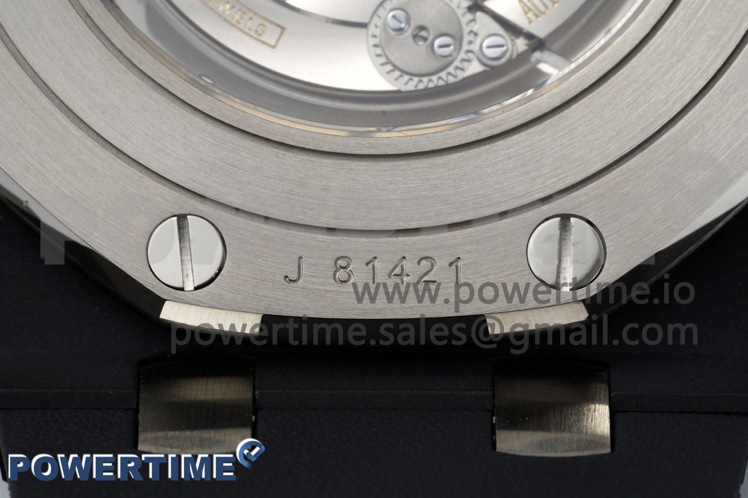 Royal Oak Offshore 44mm Black Ceramic Case APF 1:1 Best Edition Black Dial on Black Rubber Strap A3126 - Image 11