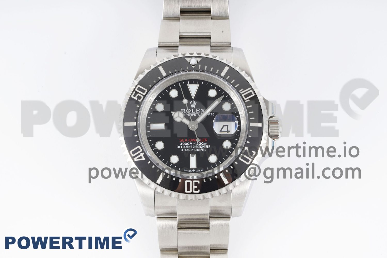 Sea-Dweller 126600 APF Best Edition Black Dial on SS Bracelet VR3235 - Image 1