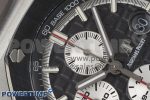 Royal Oak Offshore 44mm SS Ceramic Bezel APF 1:1 Best Edition Gray Dial on Rubber Strap A3126 - Image 4