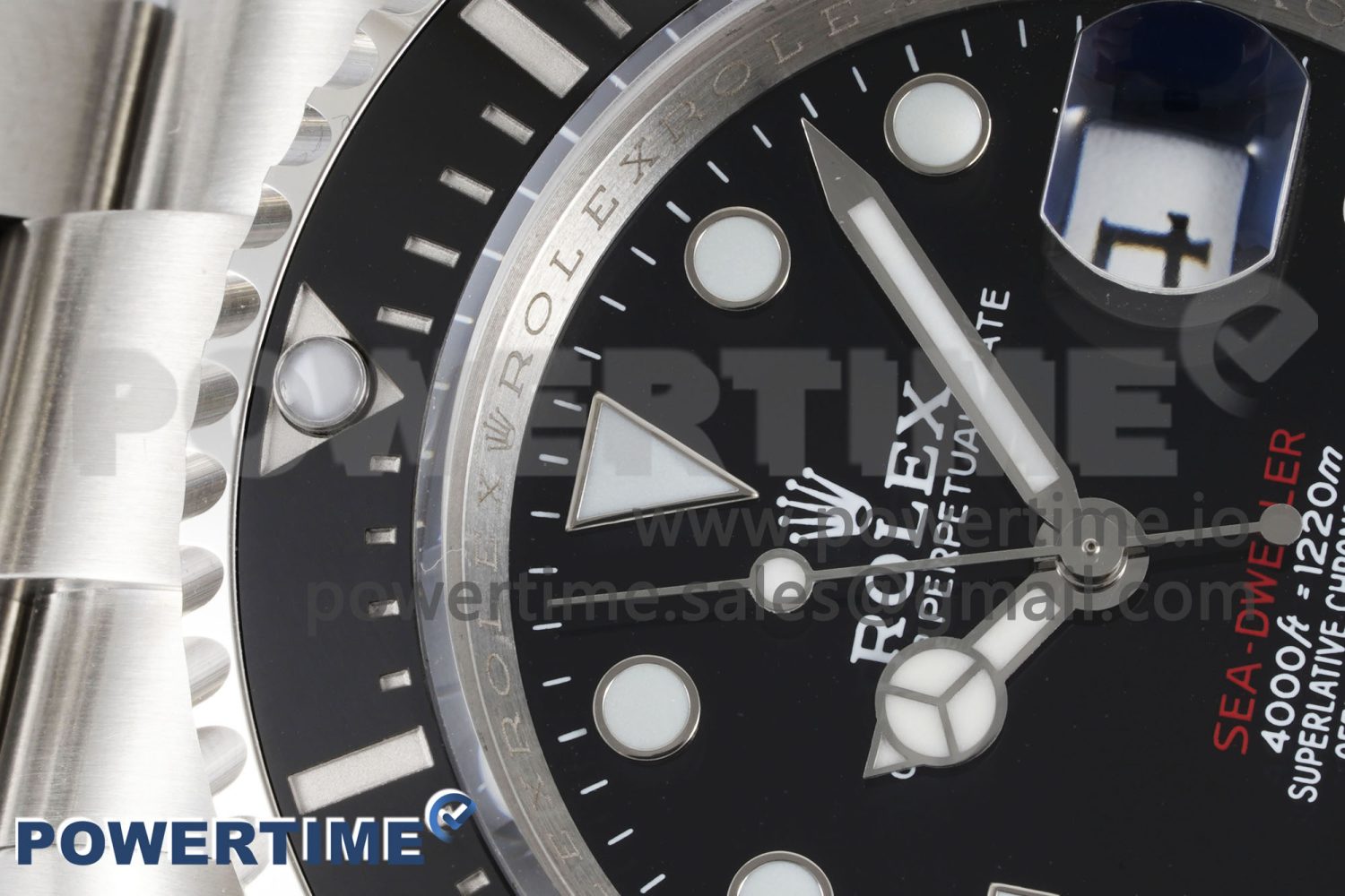 Sea-Dweller 126600 APF Best Edition Black Dial on SS Bracelet VR3235 - Image 4