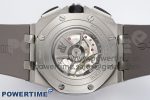 Royal Oak Offshore 44mm SS Ceramic Bezel APF 1:1 Best Edition Gray Dial on Rubber Strap A3126 - Image 8
