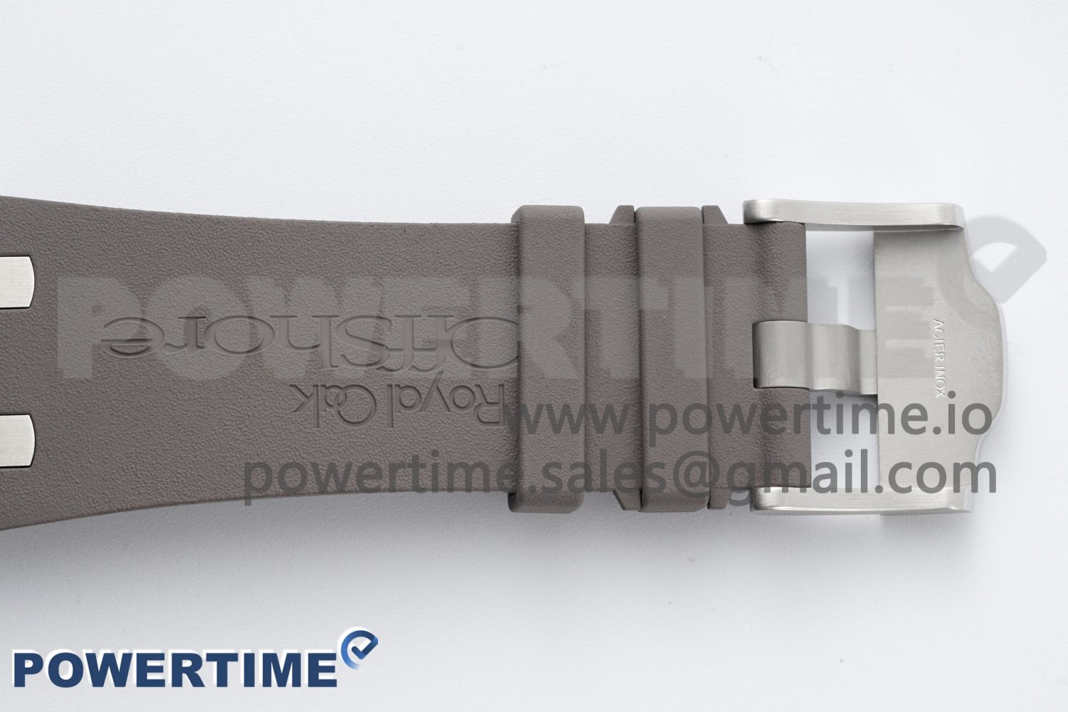 Royal Oak Offshore 44mm SS Ceramic Bezel APF 1:1 Best Edition Gray Dial on Rubber Strap A3126 - Image 14