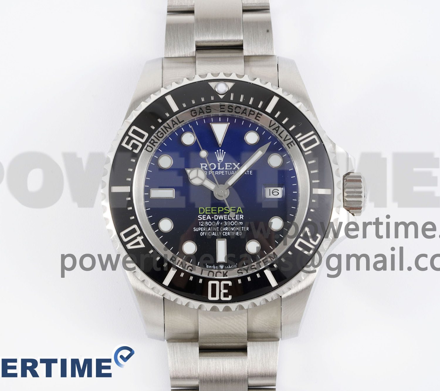 Sea-Dweller 126660 APF Best Edition Black/Blue Dial on SS Bracelet VR3235