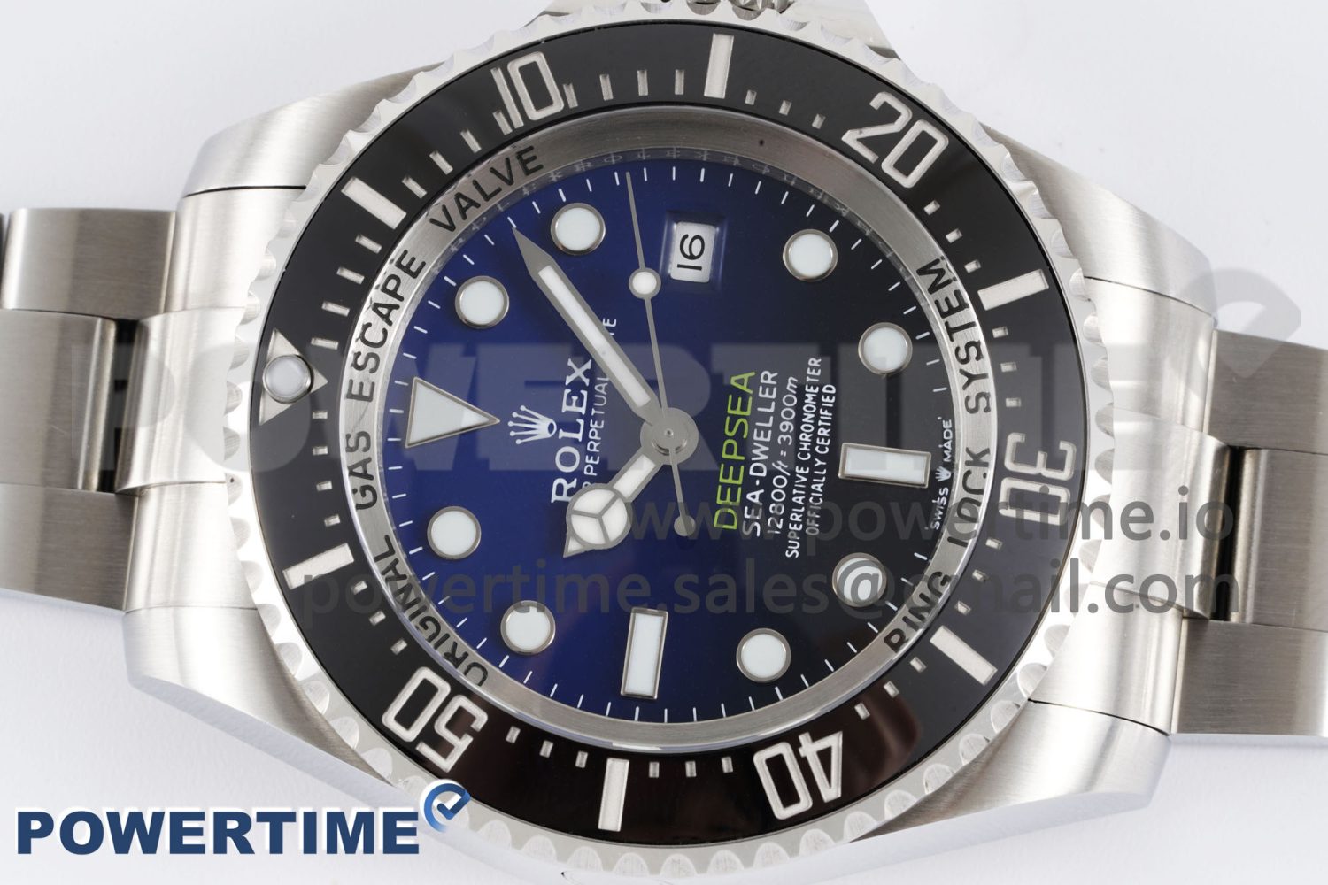 Sea-Dweller 126660 APF Best Edition Black/Blue Dial on SS Bracelet VR3235 - Image 3