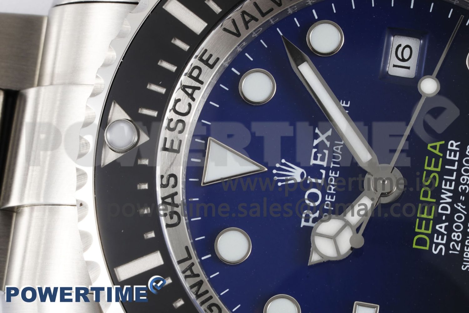 Sea-Dweller 126660 APF Best Edition Black/Blue Dial on SS Bracelet VR3235 - Image 4