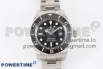 Sea-Dweller 126660 APF Best Edition Black Dial on SS Bracelet VR3235