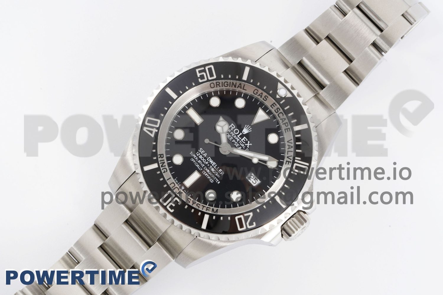 Sea-Dweller 126660 APF Best Edition Black Dial on SS Bracelet VR3235 - Image 2