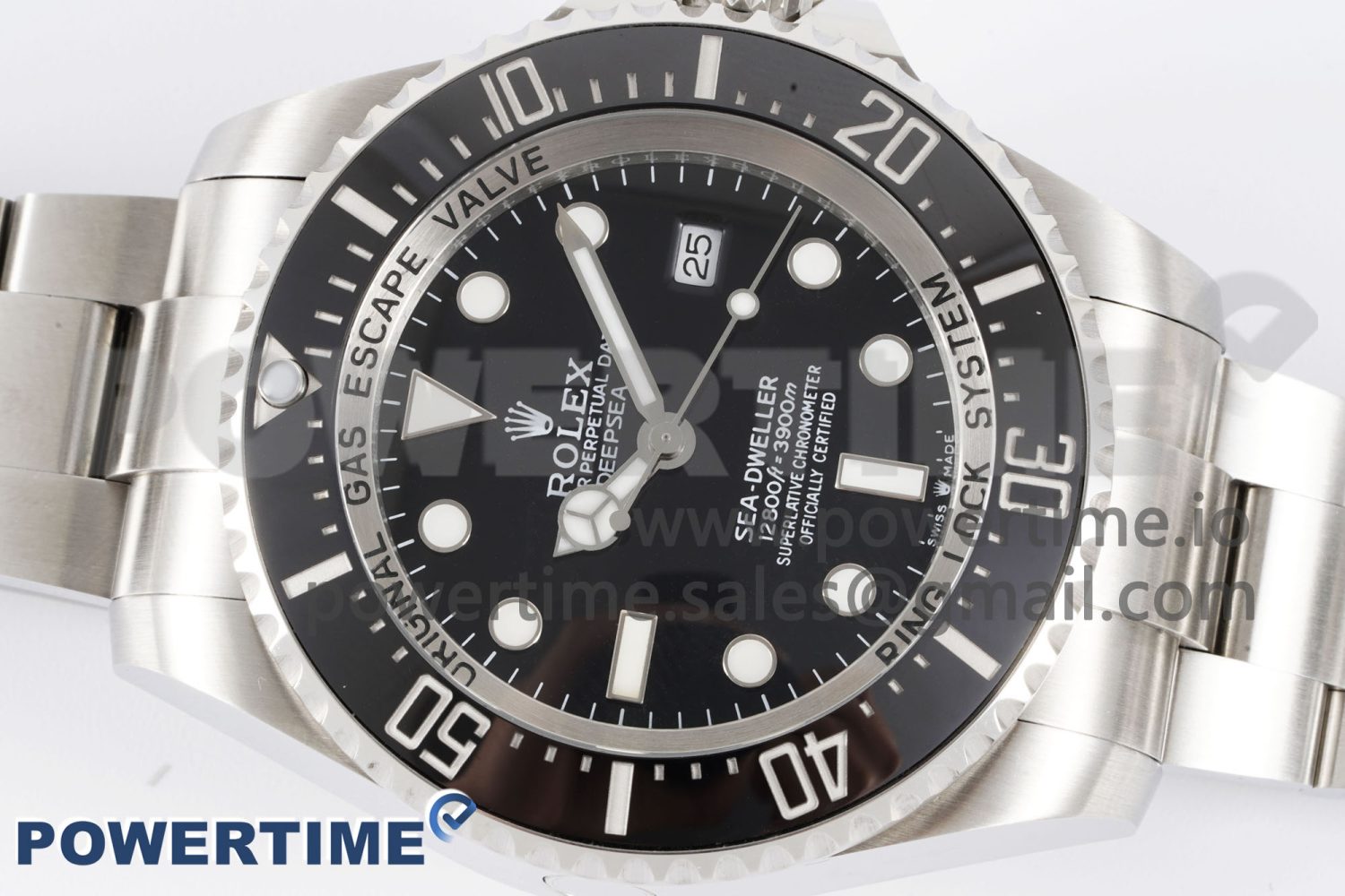 Sea-Dweller 126660 APF Best Edition Black Dial on SS Bracelet VR3235 - Image 3