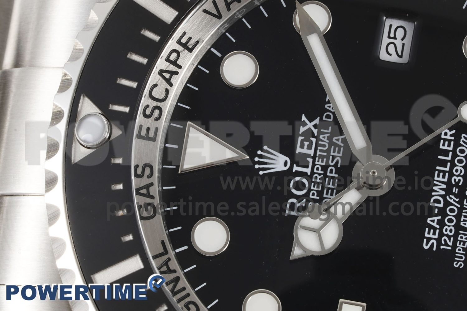 Sea-Dweller 126660 APF Best Edition Black Dial on SS Bracelet VR3235 - Image 4