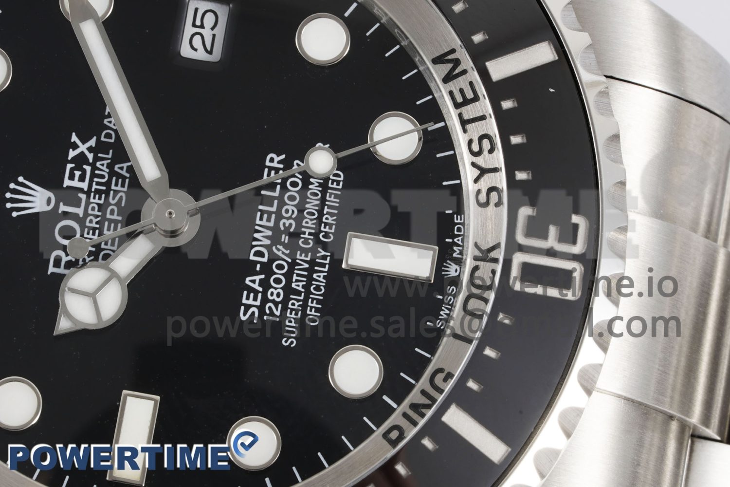 Sea-Dweller 126660 APF Best Edition Black Dial on SS Bracelet VR3235 - Image 5