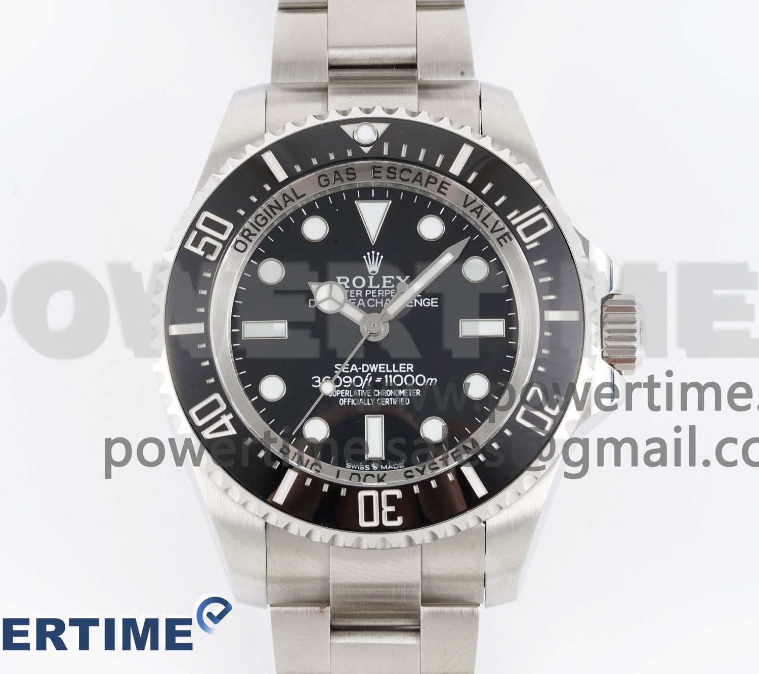 Sea-Dweller 126660 No Date APF Best Edition Black Dial on SS Bracelet VR3235