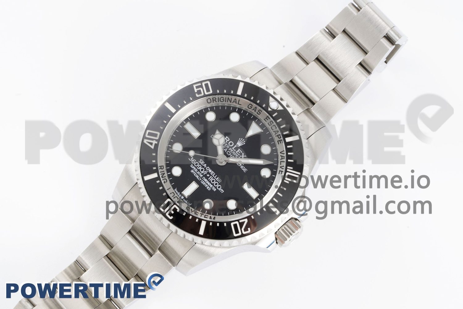 Sea-Dweller 126660 No Date APF Best Edition Black Dial on SS Bracelet VR3235 - Image 2