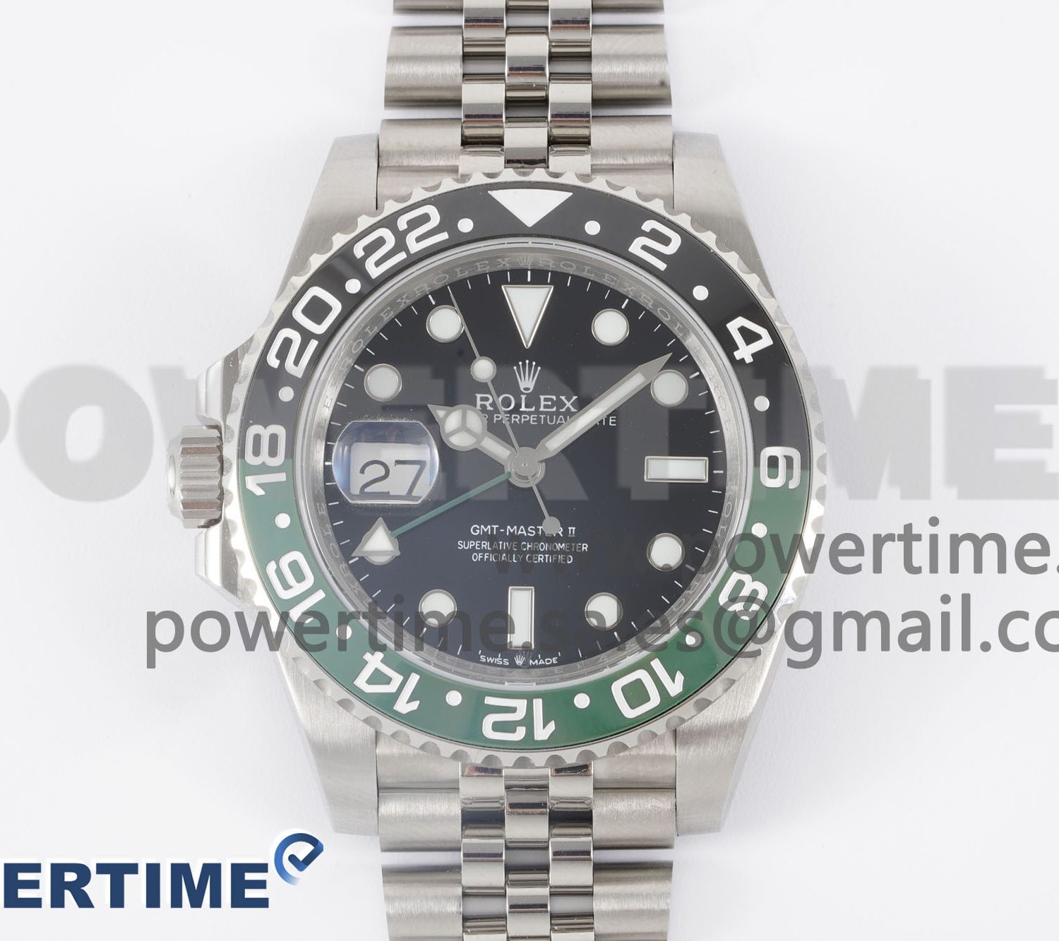 GMT Master II 126720 VTNR LHD 904L SS APF 1:1 Best Edition on Jubilee Bracelet VR3285 CHS