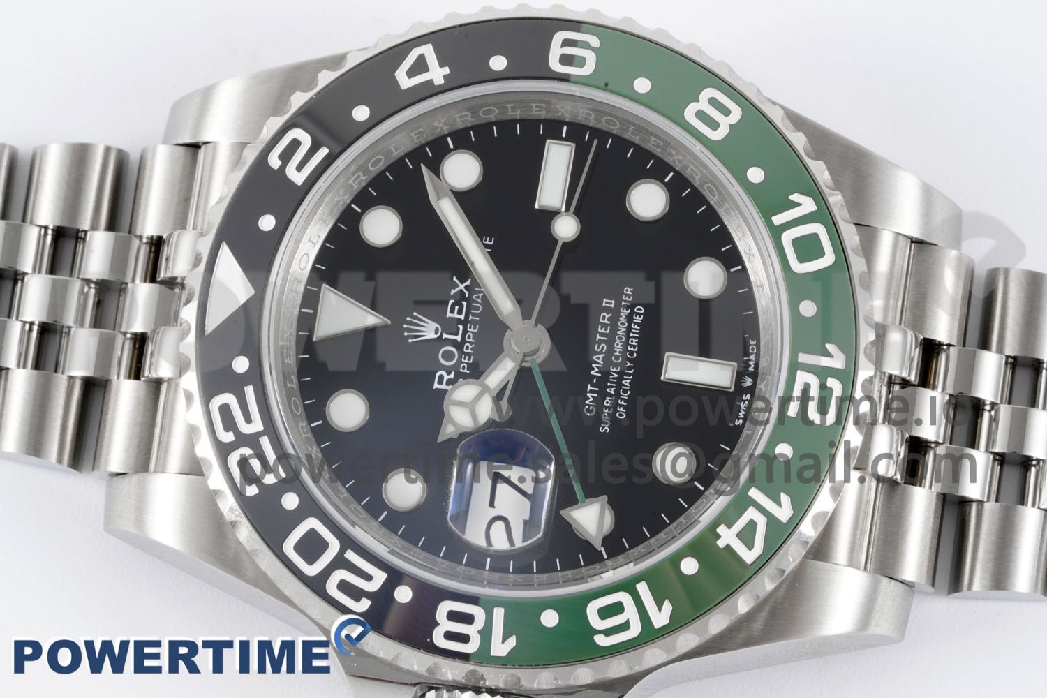 GMT Master II 126720 VTNR LHD 904L SS APF 1:1 Best Edition on Jubilee Bracelet VR3285 CHS - Image 3