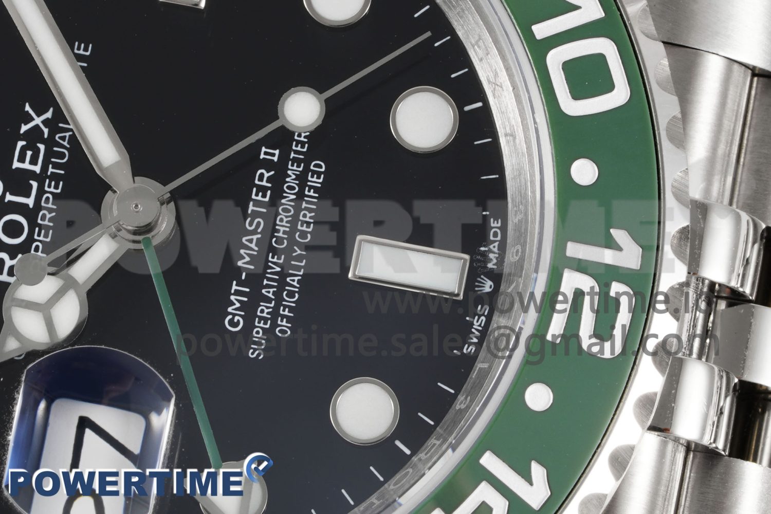 GMT Master II 126720 VTNR LHD 904L SS APF 1:1 Best Edition on Jubilee Bracelet VR3285 CHS - Image 5