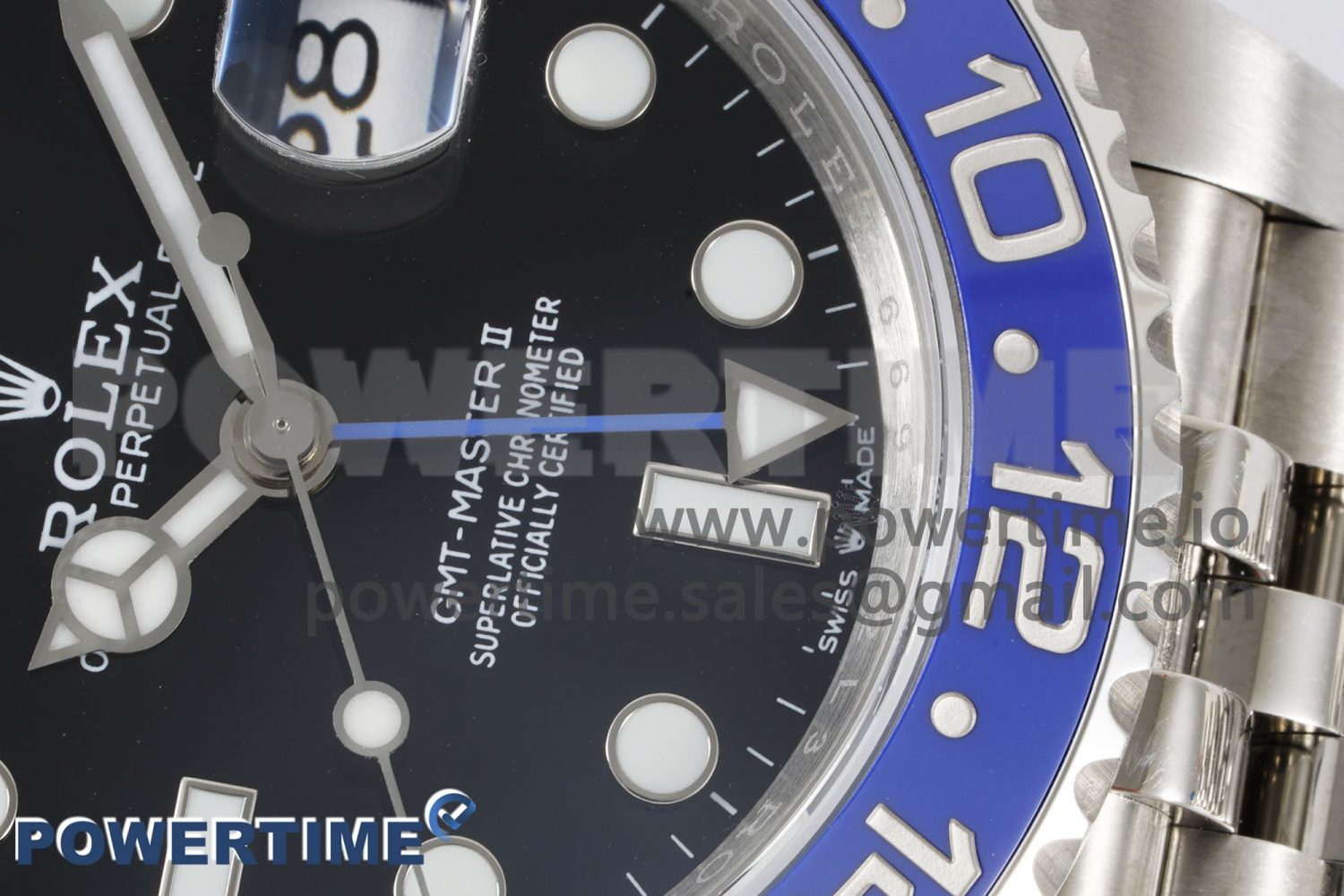 GMT Master II 126710 BLNR 904L SS APF 1:1 Best Edition on Jubilee Bracelet VR3285 CHS - Image 5