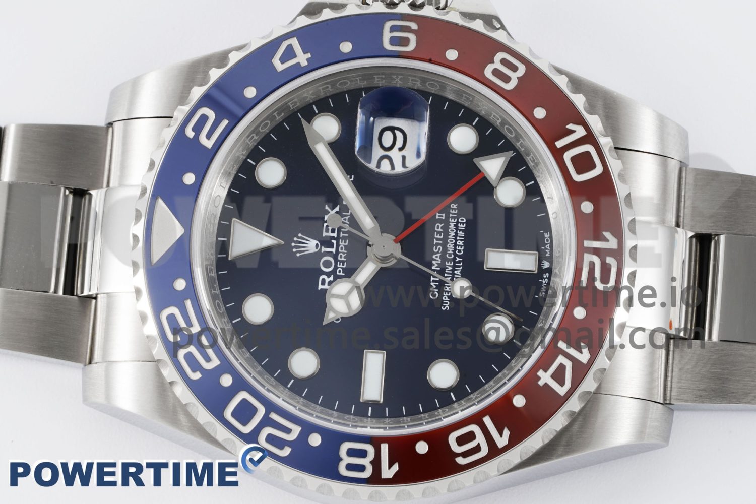 GMT Master II 126719 BLRO 904L SS APF 1:1 Best Edition Blue Dial on Bracelet VR3285 CHS - Image 3
