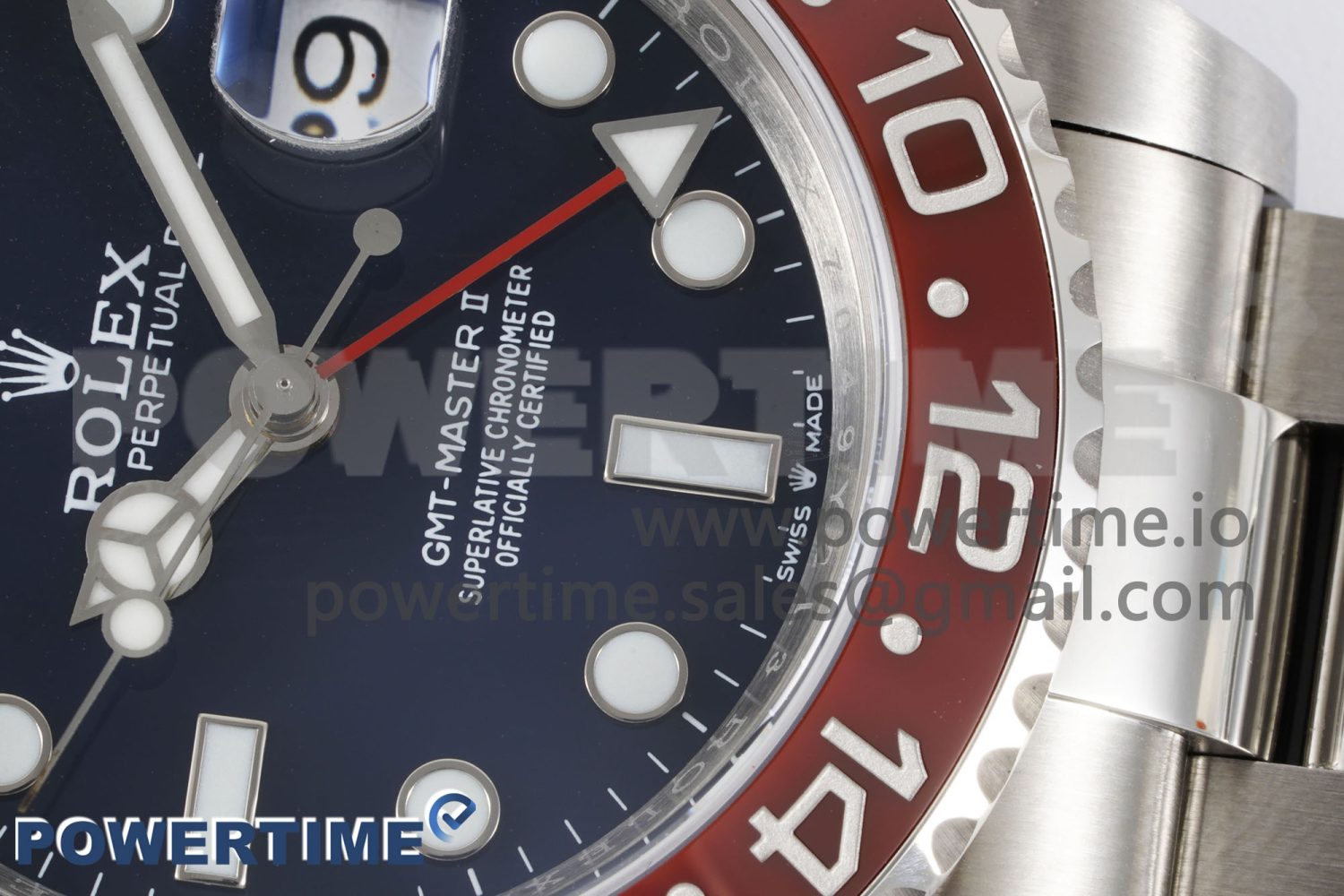 GMT Master II 126719 BLRO 904L SS APF 1:1 Best Edition Blue Dial on Bracelet VR3285 CHS - Image 5
