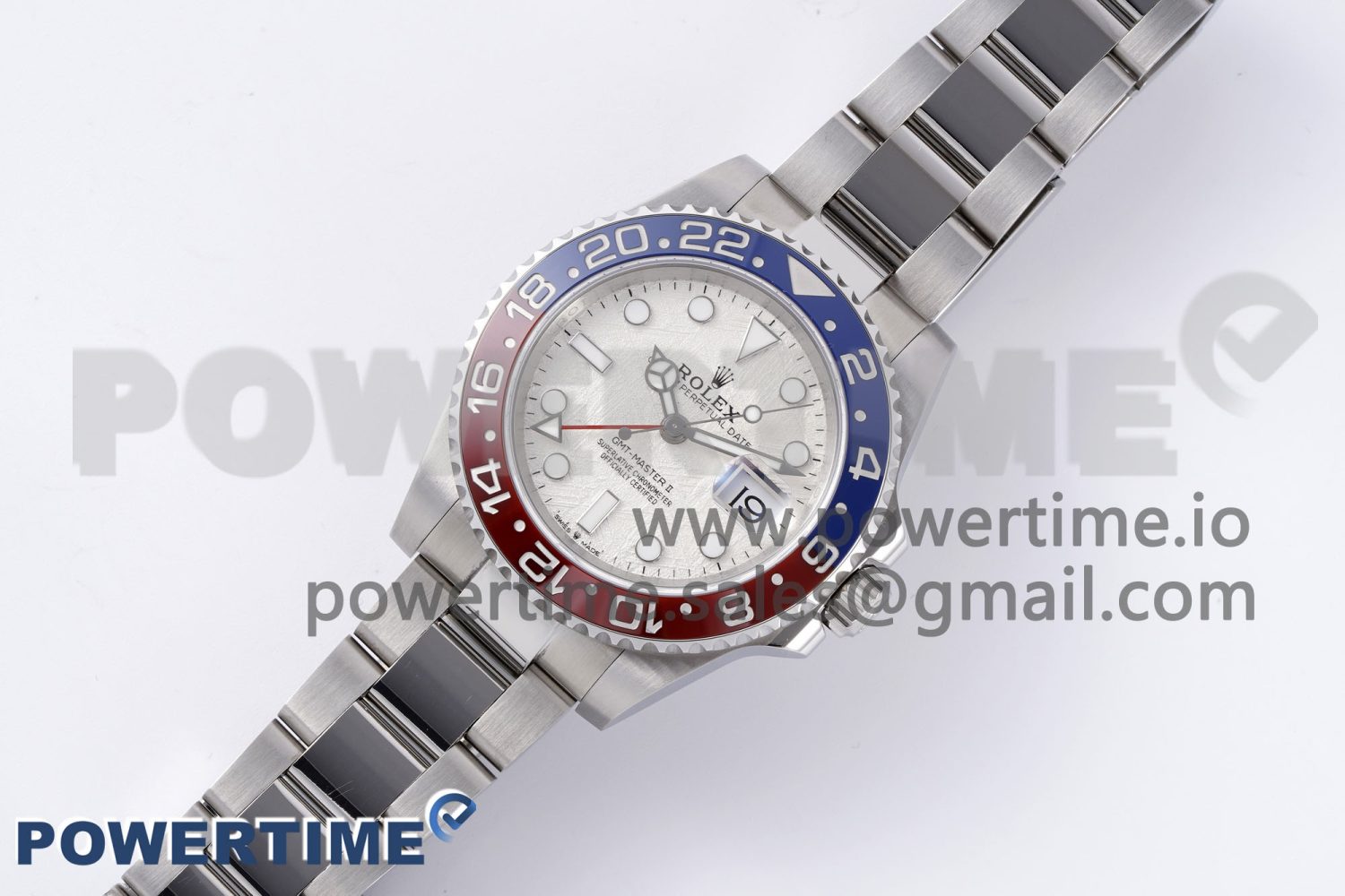 GMT Master II 126719 BLRO 904L SS APF 1:1 Best Edition Meteorite Dial on Bracelet VR3285 CHS - Image 2
