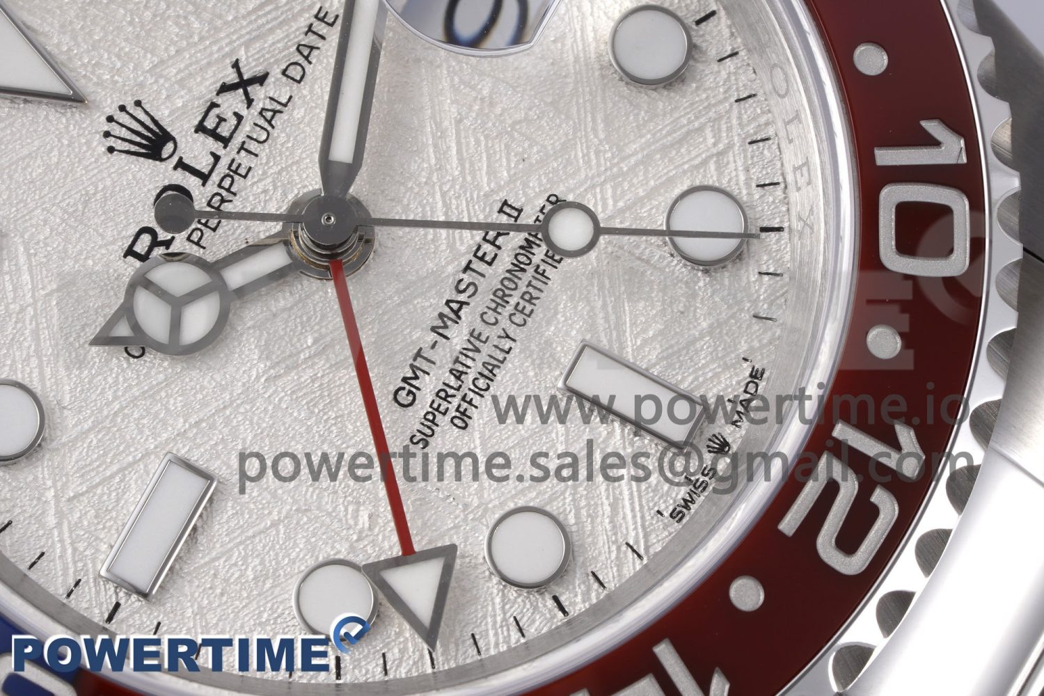 GMT Master II 126719 BLRO 904L SS APF 1:1 Best Edition Meteorite Dial on Bracelet VR3285 CHS - Image 5