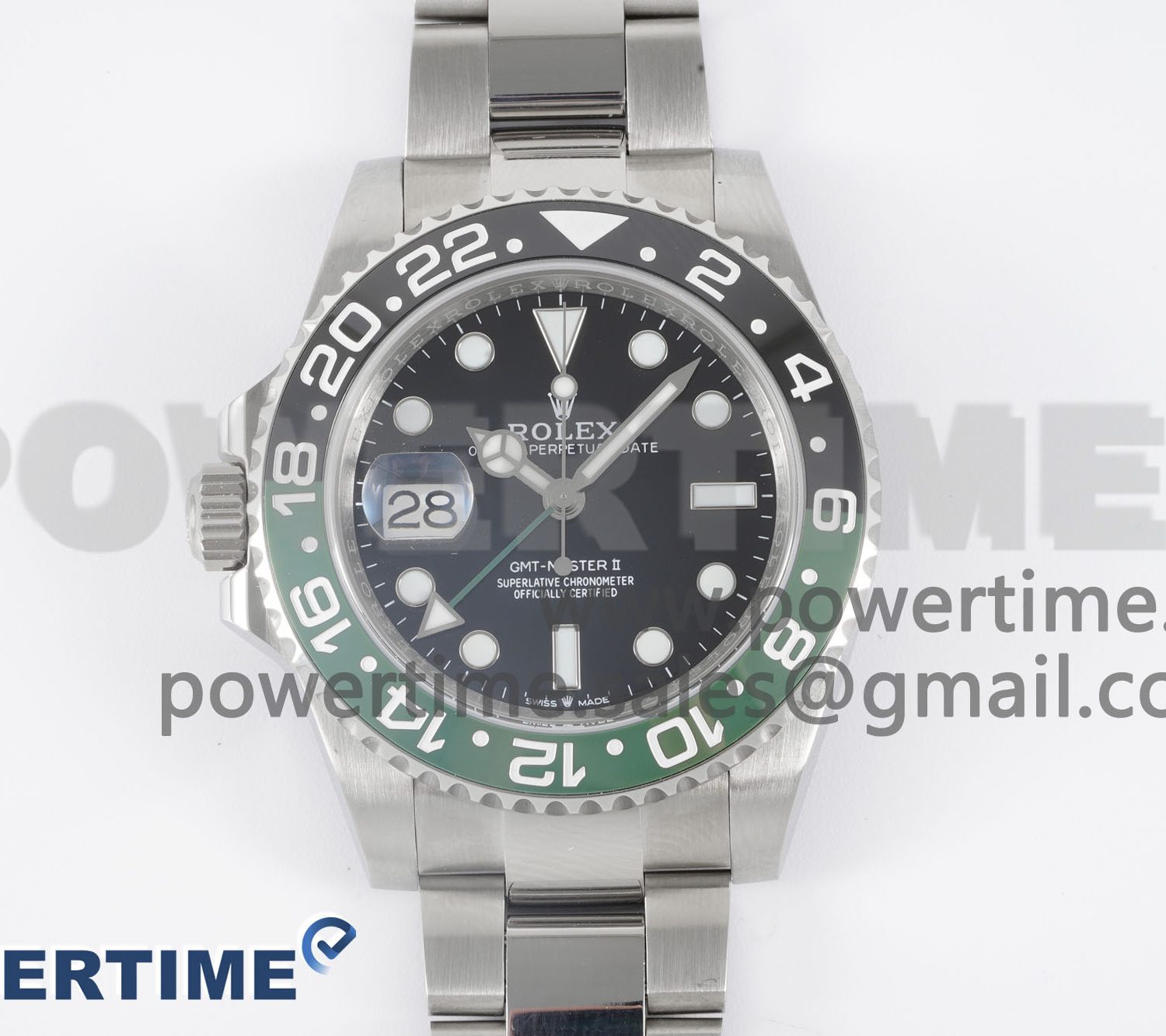 GMT Master II 126720 VTNR LHD 904L SS APF 1:1 Best Edition on Oyster Bracelet VR3285 CHS