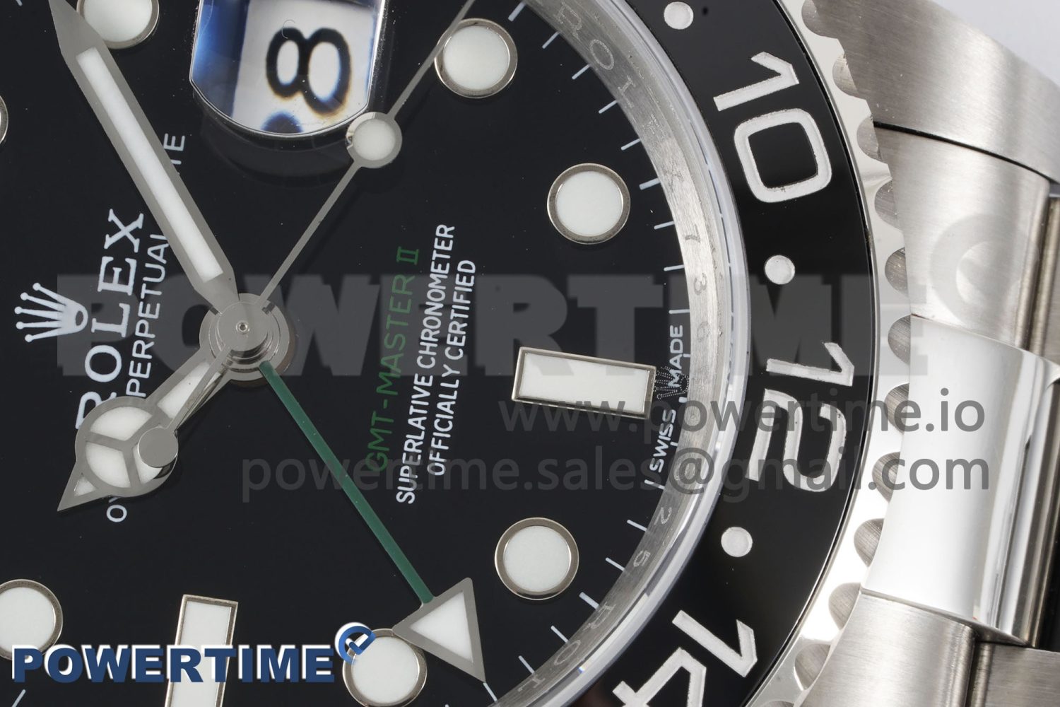 GMT Master II 116710 LN 904L SS APF 1:1 Best Edition on Oyster Bracelet VR3186 CHS - Image 5