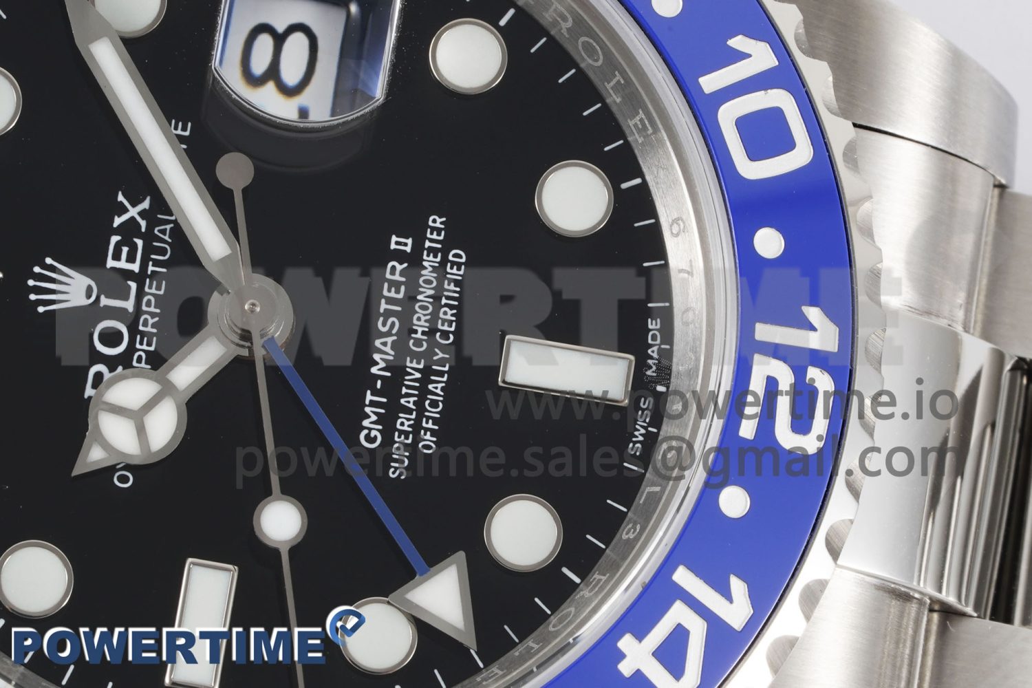 GMT Master II 116710 BLNR 904L SS APF 1:1 Best Edition on Oyster Bracelet VR3186 CHS - Image 5