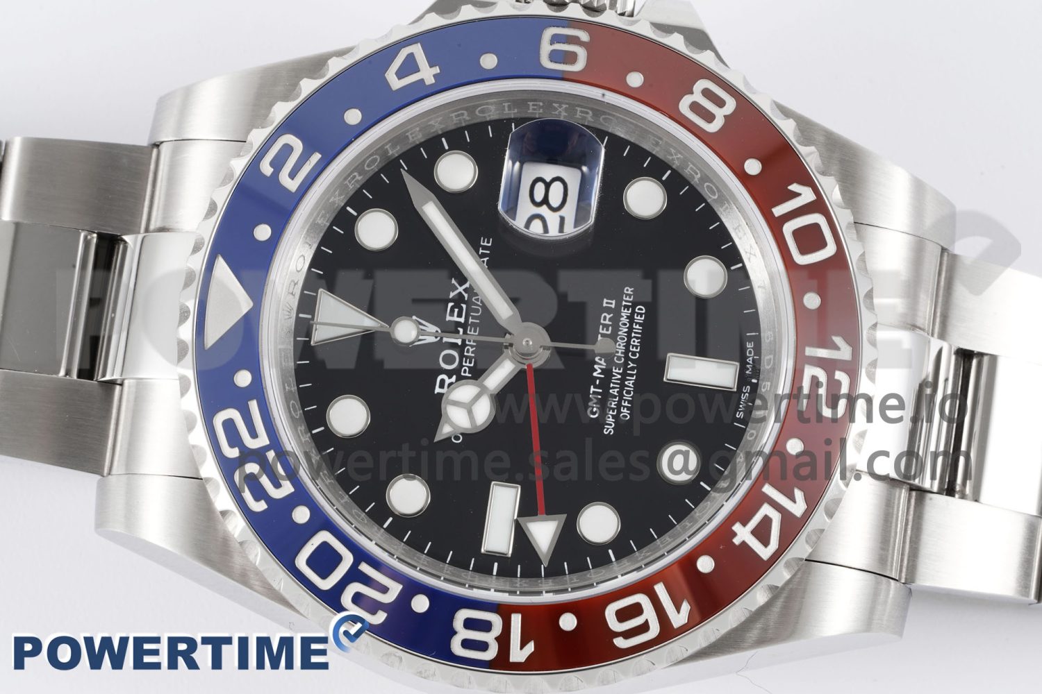 GMT Master II 116719 BLRO 904L SS APF 1:1 Best Edition Black Dial on Oyster Bracelet VR3186 CHS - Image 3