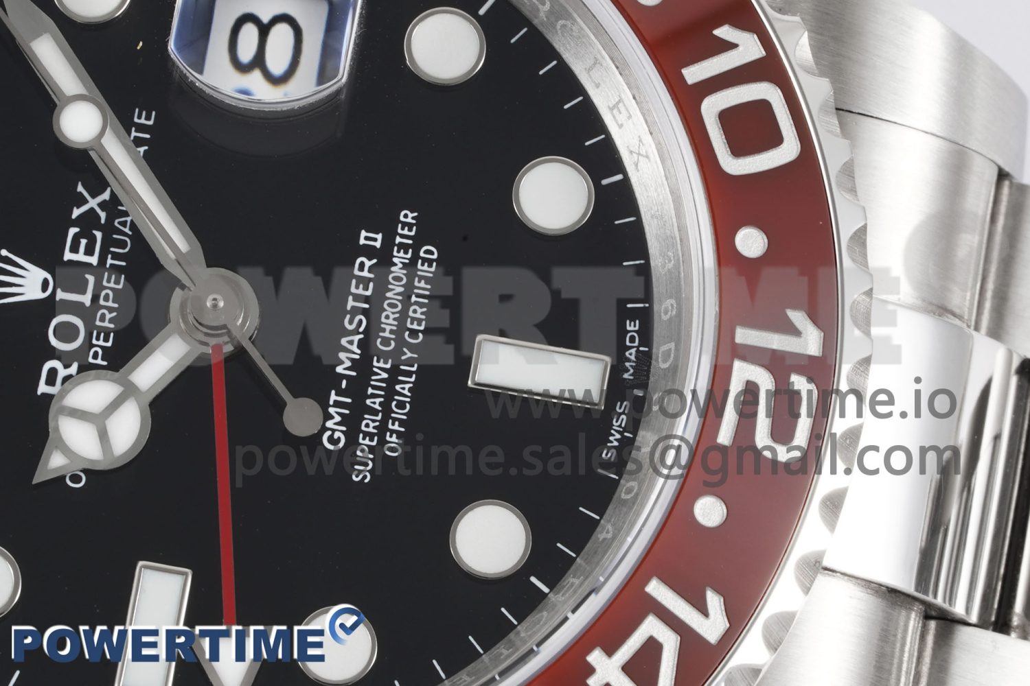 GMT Master II 116719 BLRO 904L SS APF 1:1 Best Edition Black Dial on Oyster Bracelet VR3186 CHS - Image 5