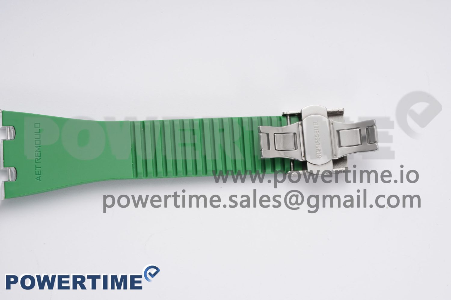 Royal Oak Offshore 44mm Transparent APF Best Edition Green Dial on Green Rubber Strap A3126 - Image 14