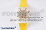 Royal Oak Offshore 44mm Transparent APF Best Edition Yellow Dial on Yellow Rubber Strap A3126