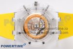 Royal Oak Offshore 44mm Transparent APF Best Edition Yellow Dial on Yellow Rubber Strap A3126 - Image 8